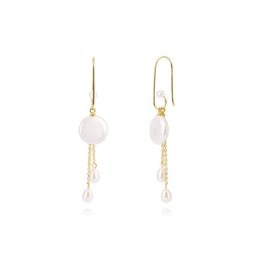 Pearl earrings