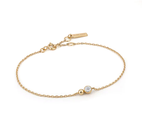 Orb bracelet gold