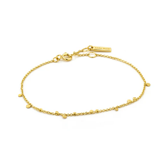 Discs bracelet gold