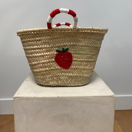 Strawberry bag basket