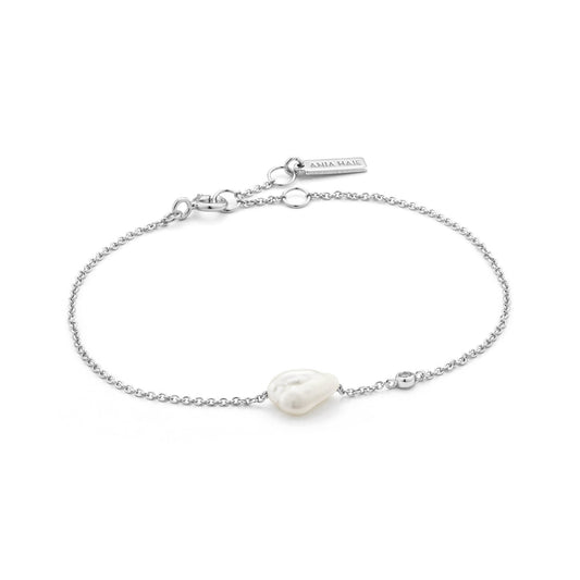 Pearl Bracelet Silver