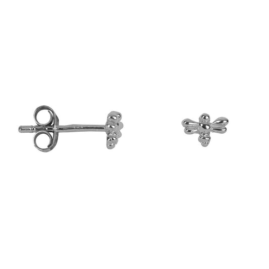 Bee Stud Silver