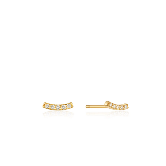 14k gold diamond magma stud